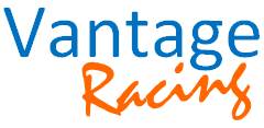Vantage Racing Blue and Orange